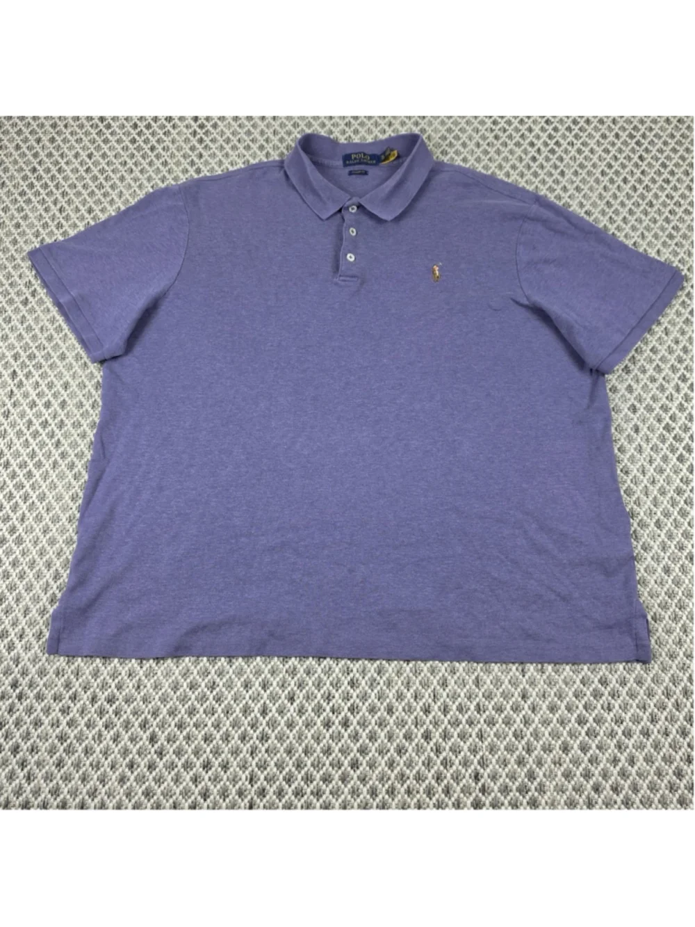 Polo Ralph Lauren Classic Fit Polo Shirt Mens XL Purple Pony Golf